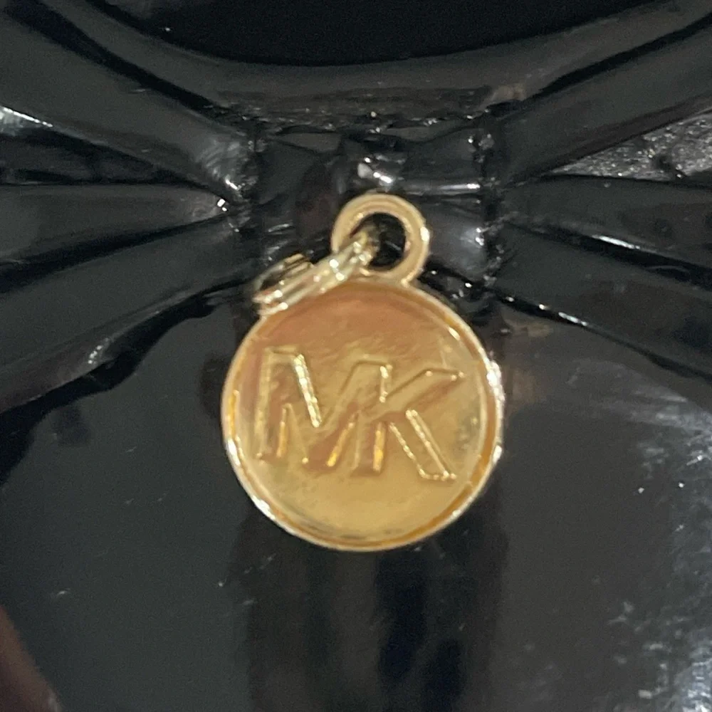 Michael Kors Shiny Black Kids Dress Shoes